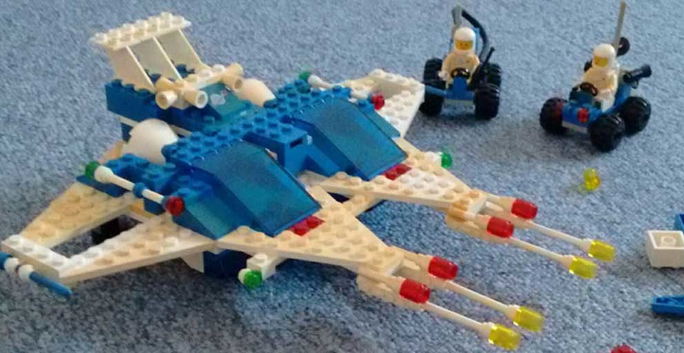 Lego Classic Space Rebuilt 6980 1 Galaxy Commander